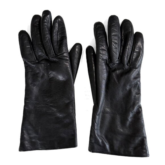 Nordstrom Cashmere Lined Leather Gloves - Picture 1 of 4